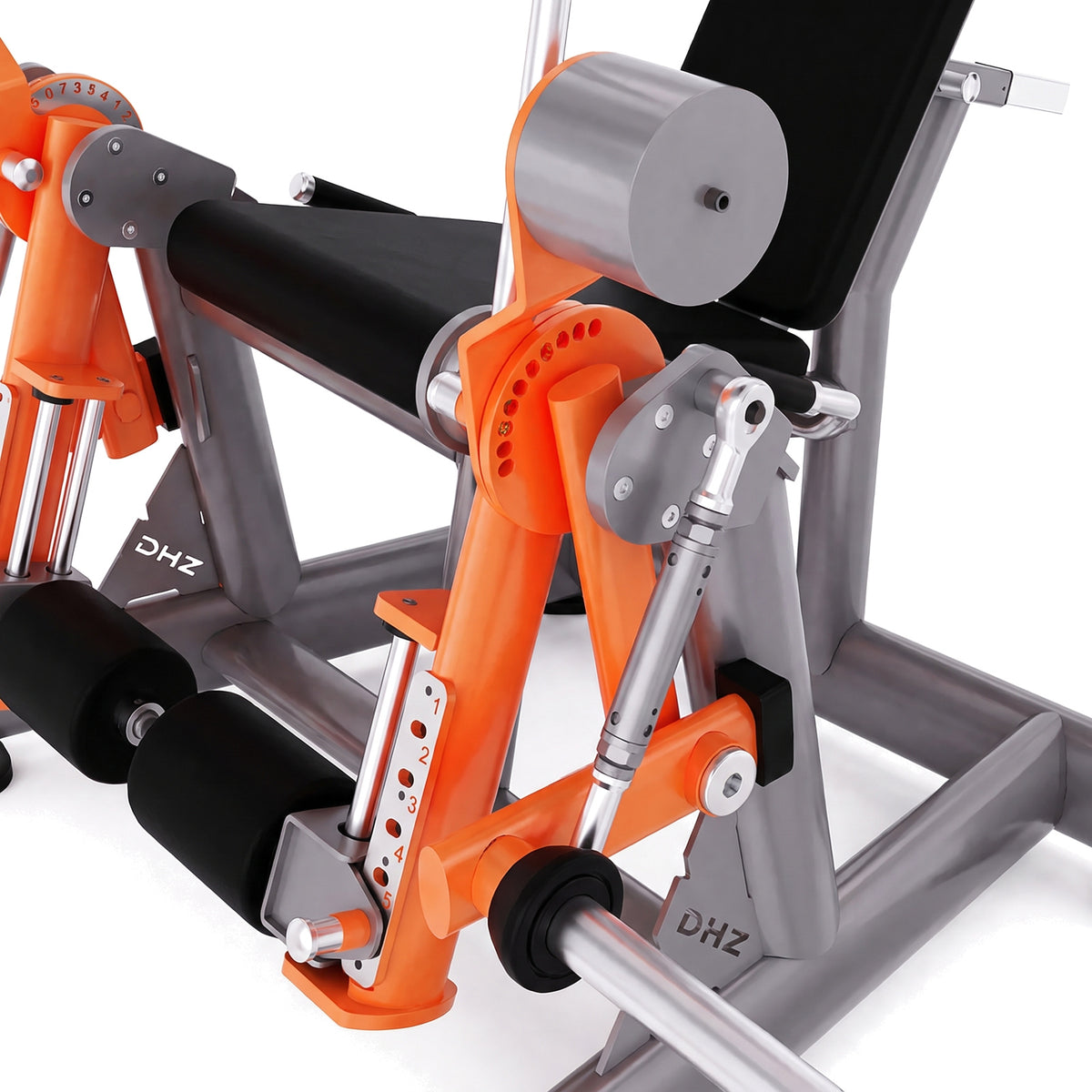 DHZ TITAN Extreme T906 Alternate Leg Extension – Beinstrecker für isoliertes Quadrizepstraining – alternate leg extension quadrizeps produktansicht 02