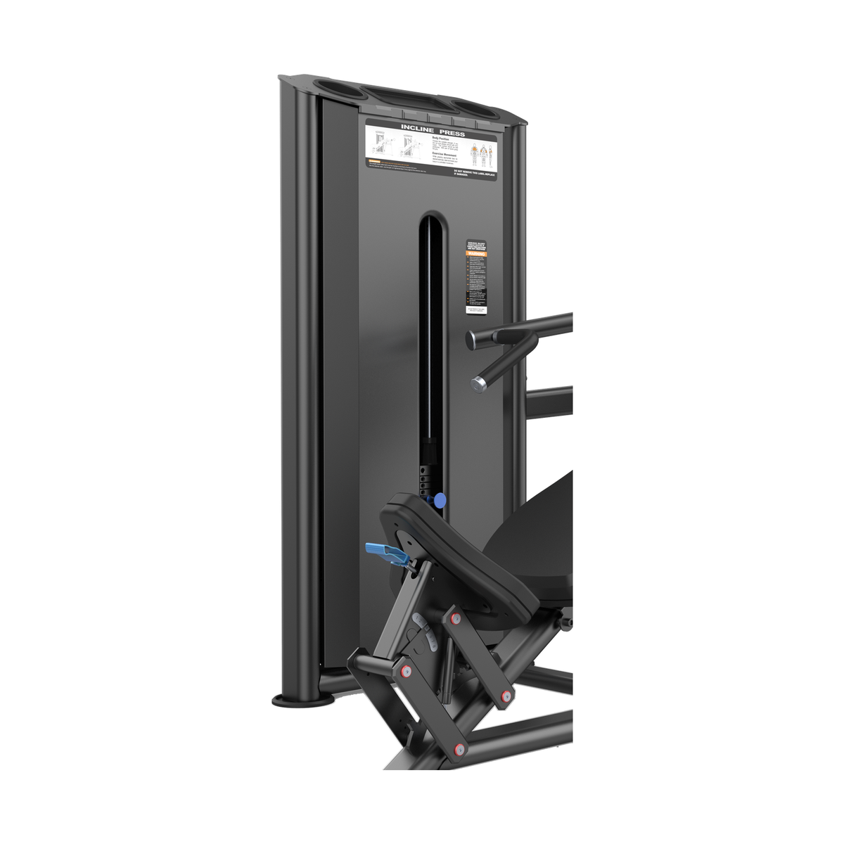 DHZ U2013 Incline Press Gewichtsturm und Gewichtsauswahl im Detail