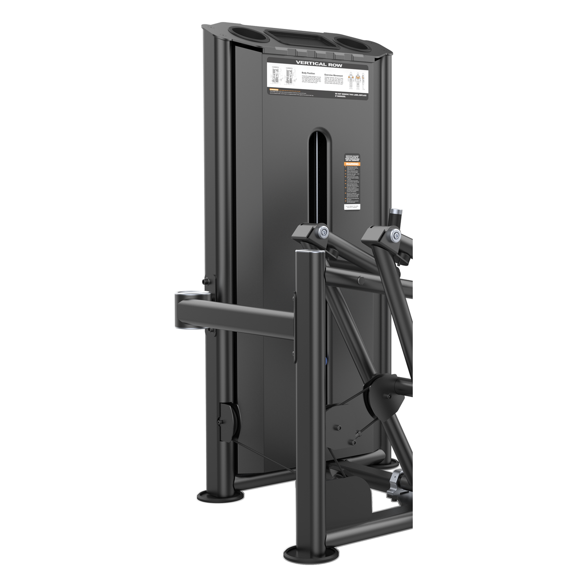 DHZ U2034 Vertical Row Detailansicht von Gewichtsturm und Gewichtsstapel