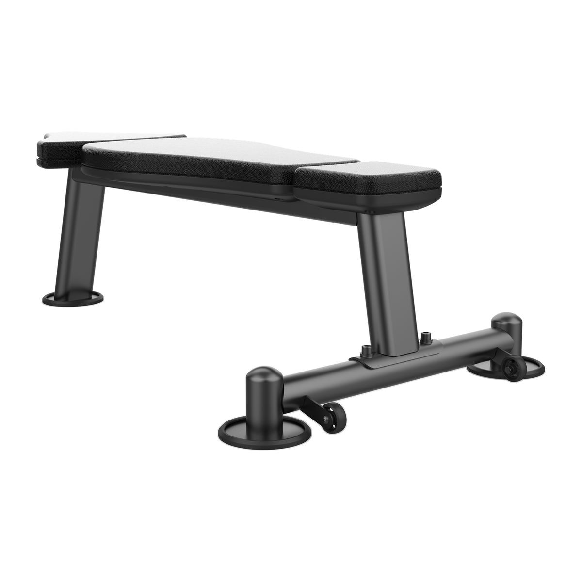 DHZ U2036 Flat Bench Rückansicht mit Transportrollen