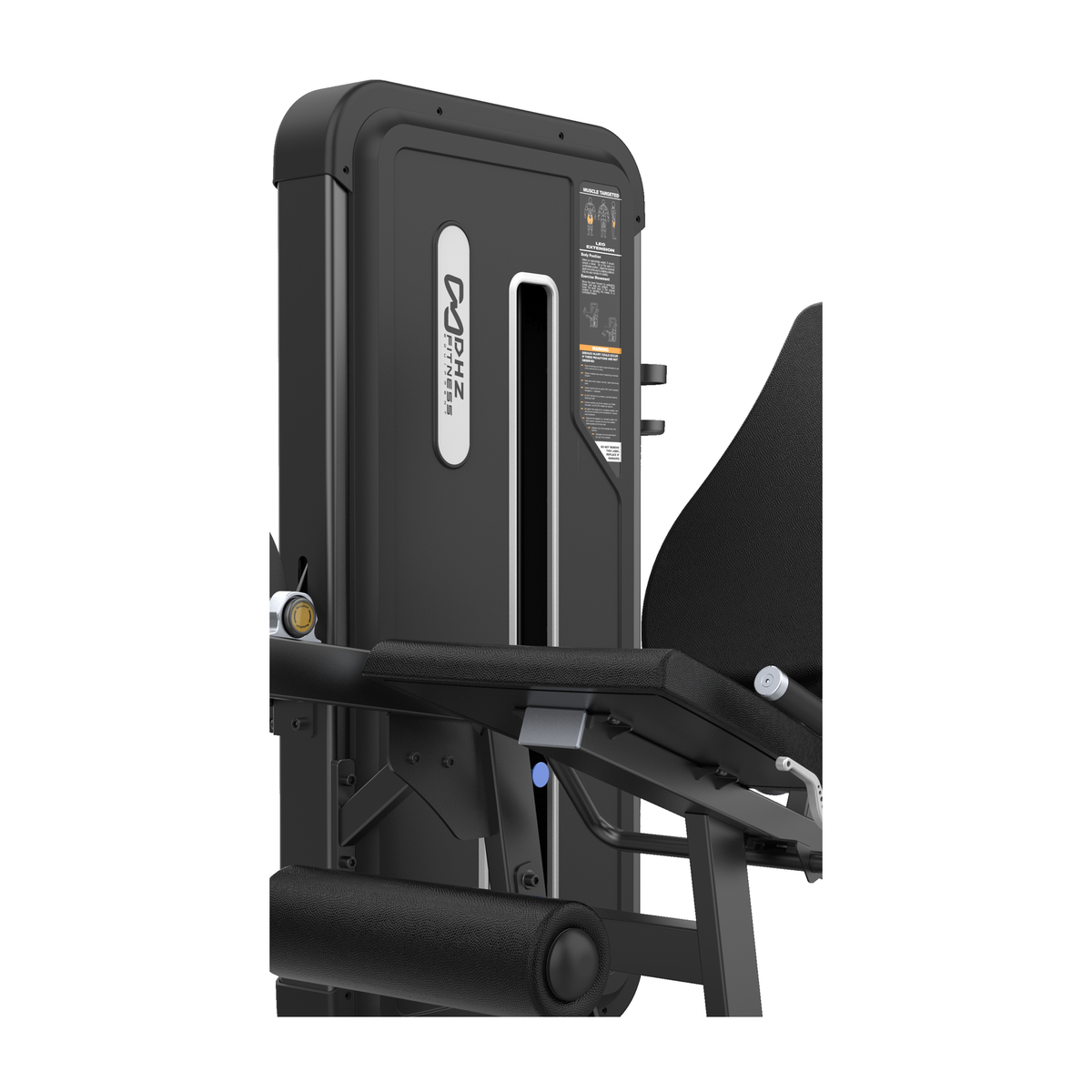 DHZ U3002A Leg Extension – Gewichtsturm, Übungsanleitung und Führung im Detail