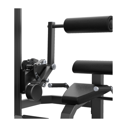 DHZ U3031A Back Extension – Bewegungspolster, Drehachse und Startmechanik im Detail