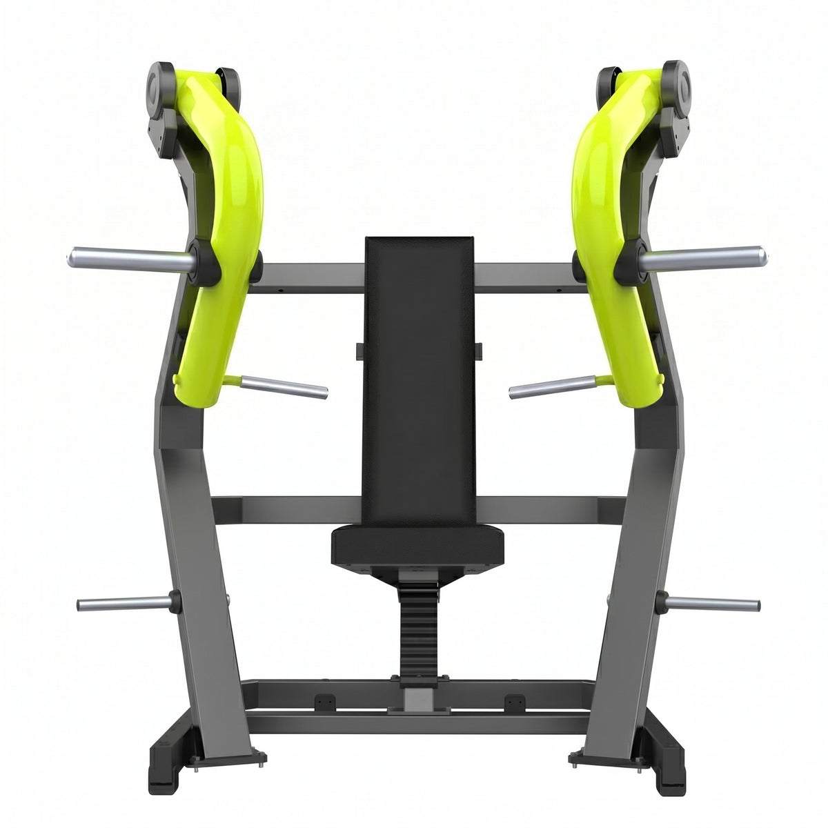 DHZ Y900 Y905 Brustpresse (Chest Press) in Grün-Schwarz – Frontansicht