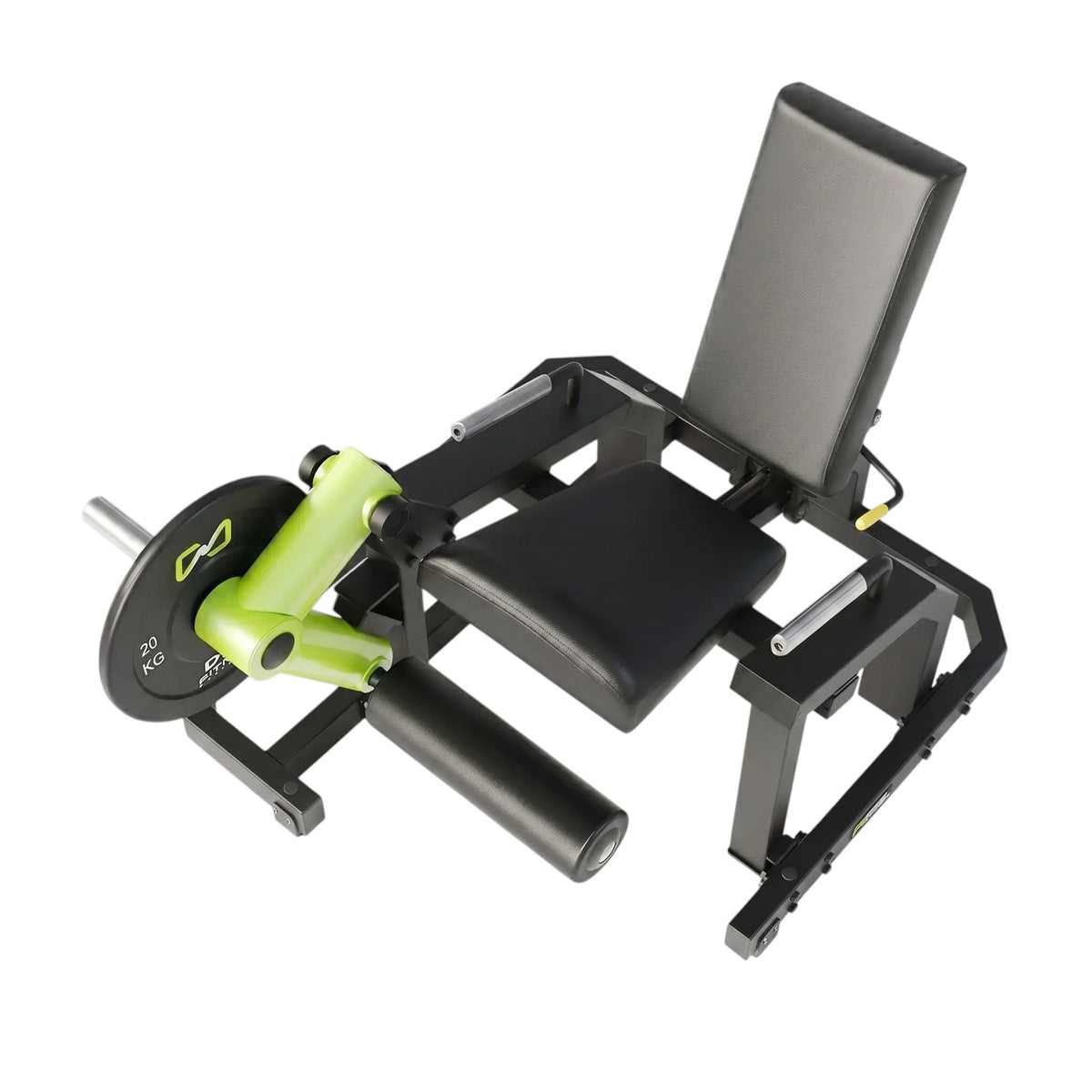DHZ Y900 Y960 Beinstrecker (Leg Extension) in Grün-Schwarz – Ansicht von oben