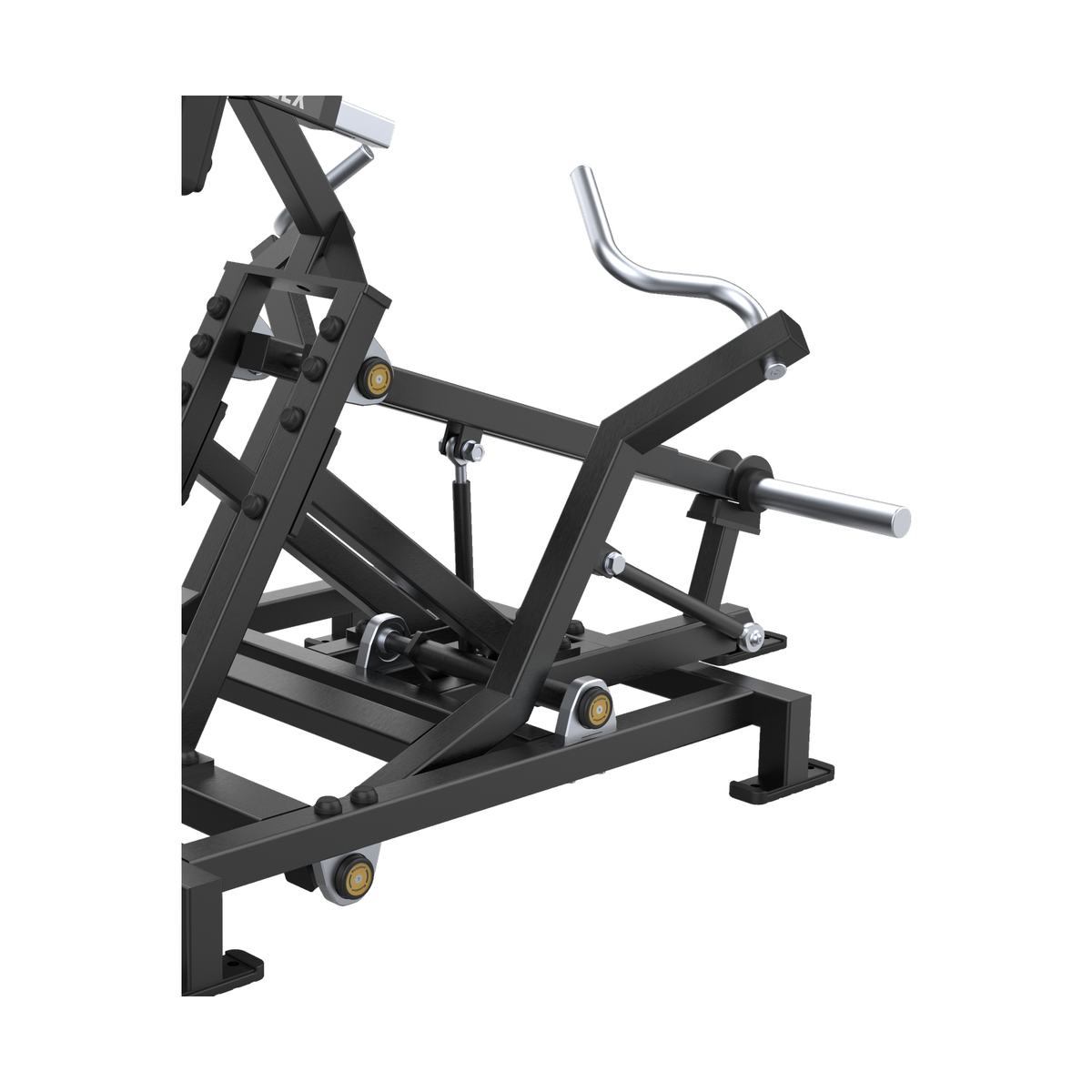 DHZ A704L FLEX Mid Row Hebelmechanik und Scheibenaufnahme im Detail