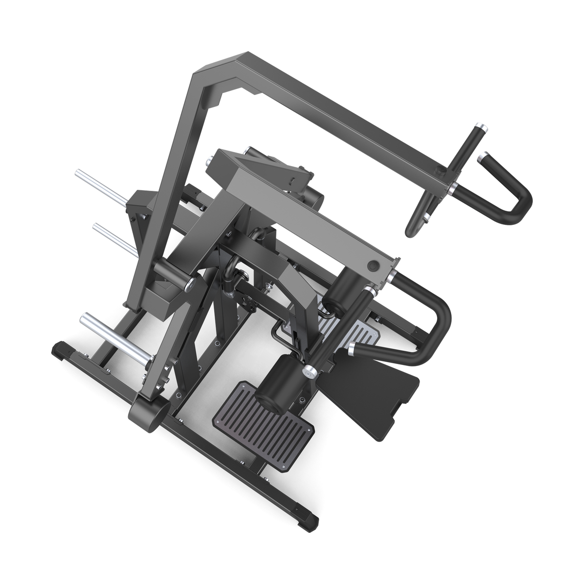 DHZ D610 Circular Lat Pulldown – Draufsicht auf weißem Hintergrund