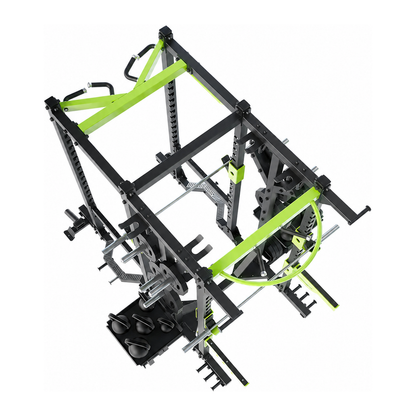 DHZ E6223 Combo Rack in Black Pearl und Apple Green – Draufsicht