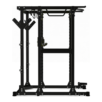 DHZ E6243 Multi Rack in Black Pearl und Piano Black – Seitenansicht