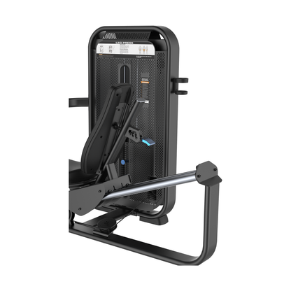 DHZ E7003 Leg Press Gewichtsturm, Schlitten und Führungsschienen im Detail