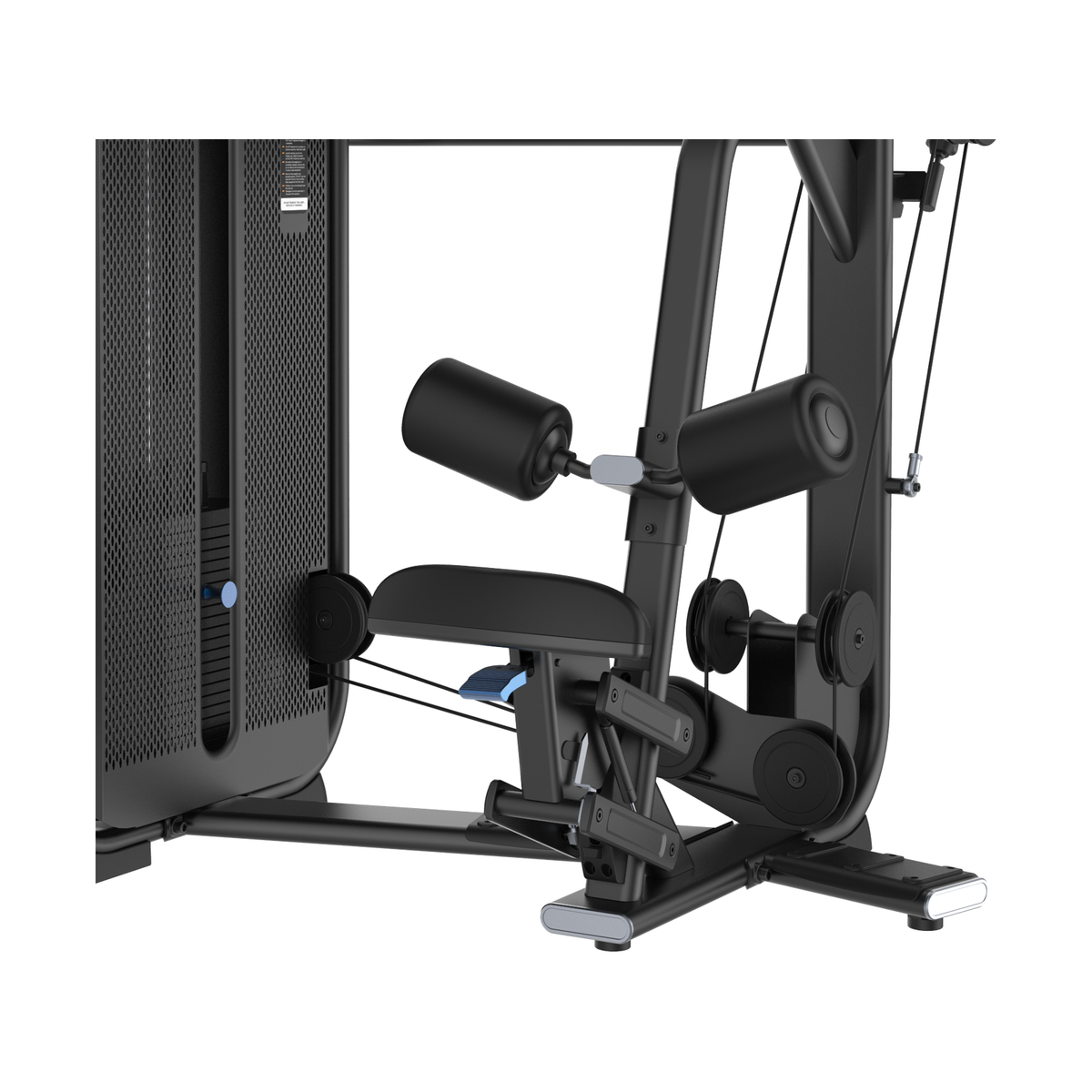 DHZ E7035 Pulldown Sitz Beinpolster und Kabelsystem im Detail