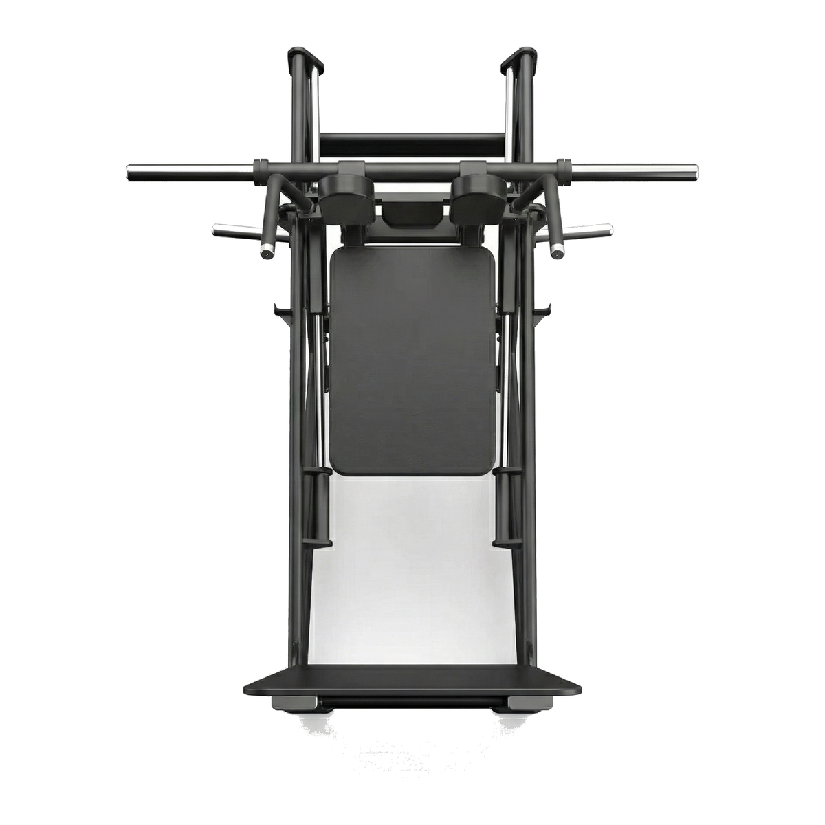 DHZ E7057 Hack Slide in Black Pearl und Black – Frontansicht auf weißem Hintergrund