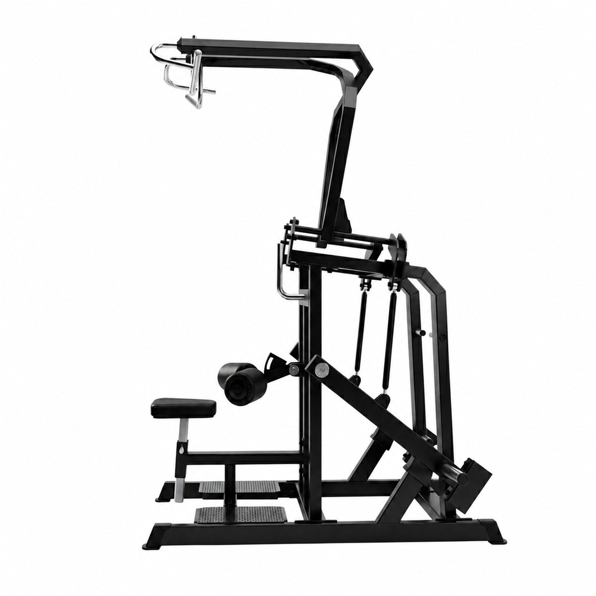 DHZ A622 Circular Lat Pulldown – Seitenansicht des professionellen Kraftgeräts – Fitnessstudio, Krafttraining und kommerzieller Studioeinsatz