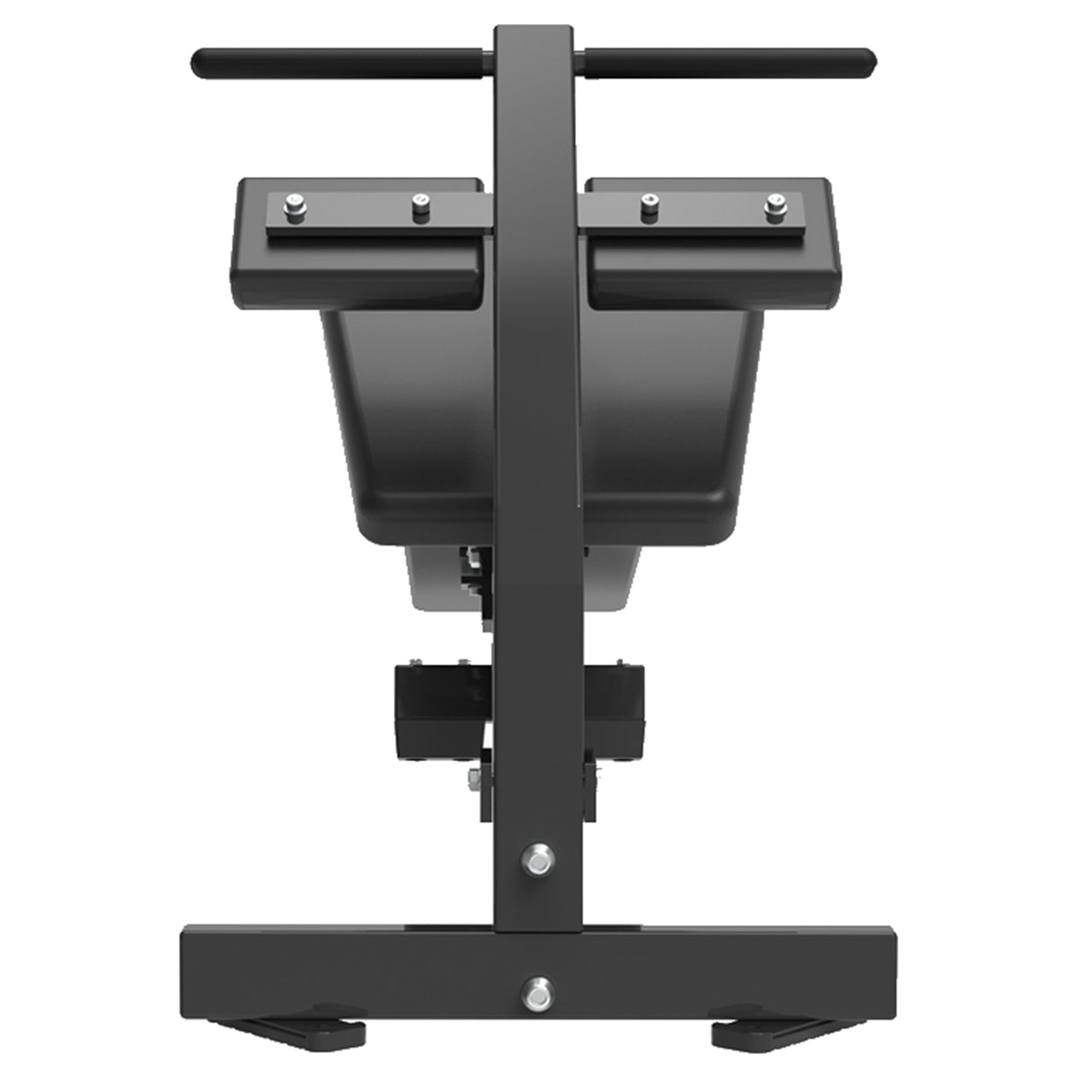DHZ S-FORCE PM3002 Abdominal Board – Freihantel Bauchbank – schwarze Polster, Produktansicht 03