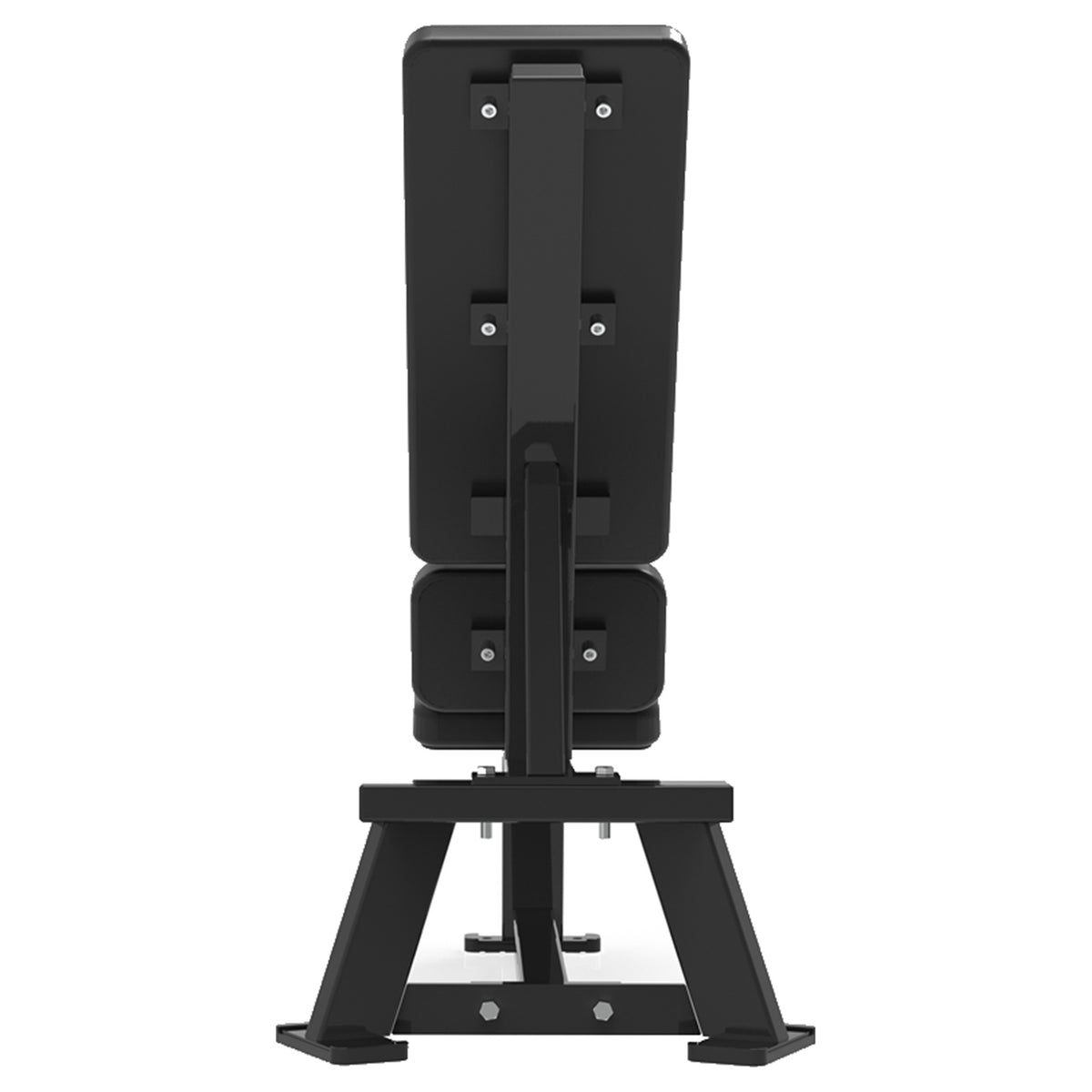 DHZ S-FORCE PM3004 Incline Bench 55° – Freihantel Schrägbank 55 Grad – schwarze Polster, Produktansicht 03