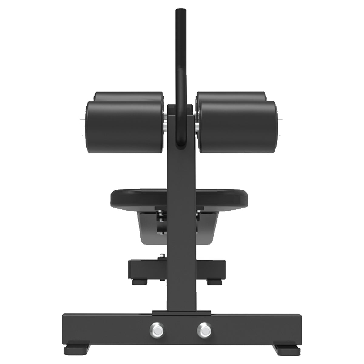 DHZ S-FORCE PM3006 Decline Abdominal Bench – Freihantel Negativ-Bauchbank – schwarze Polster, Produktansicht 03