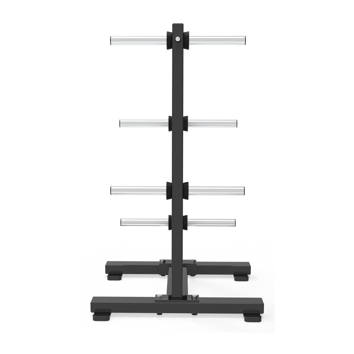 DHZ S-FORCE PM3019 Vertikaler Gewichtsscheibenständer – Rückansicht
