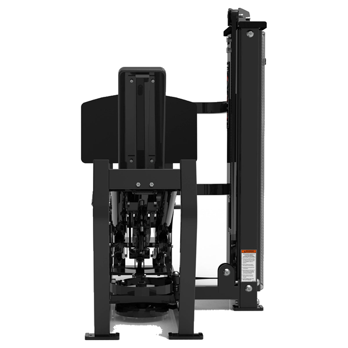 DHZ S-FORCE SM5003 Dual Leg Press & Calf – Gewichtsblock Dual Beinpresse und Wadenmaschine – schwarze Polster, Produktansicht 03