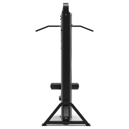 DHZ S-FORCE SM5012 Lat Pulldown – Gewichtsblock Latzugmaschine – schwarze Polster, Produktansicht 03