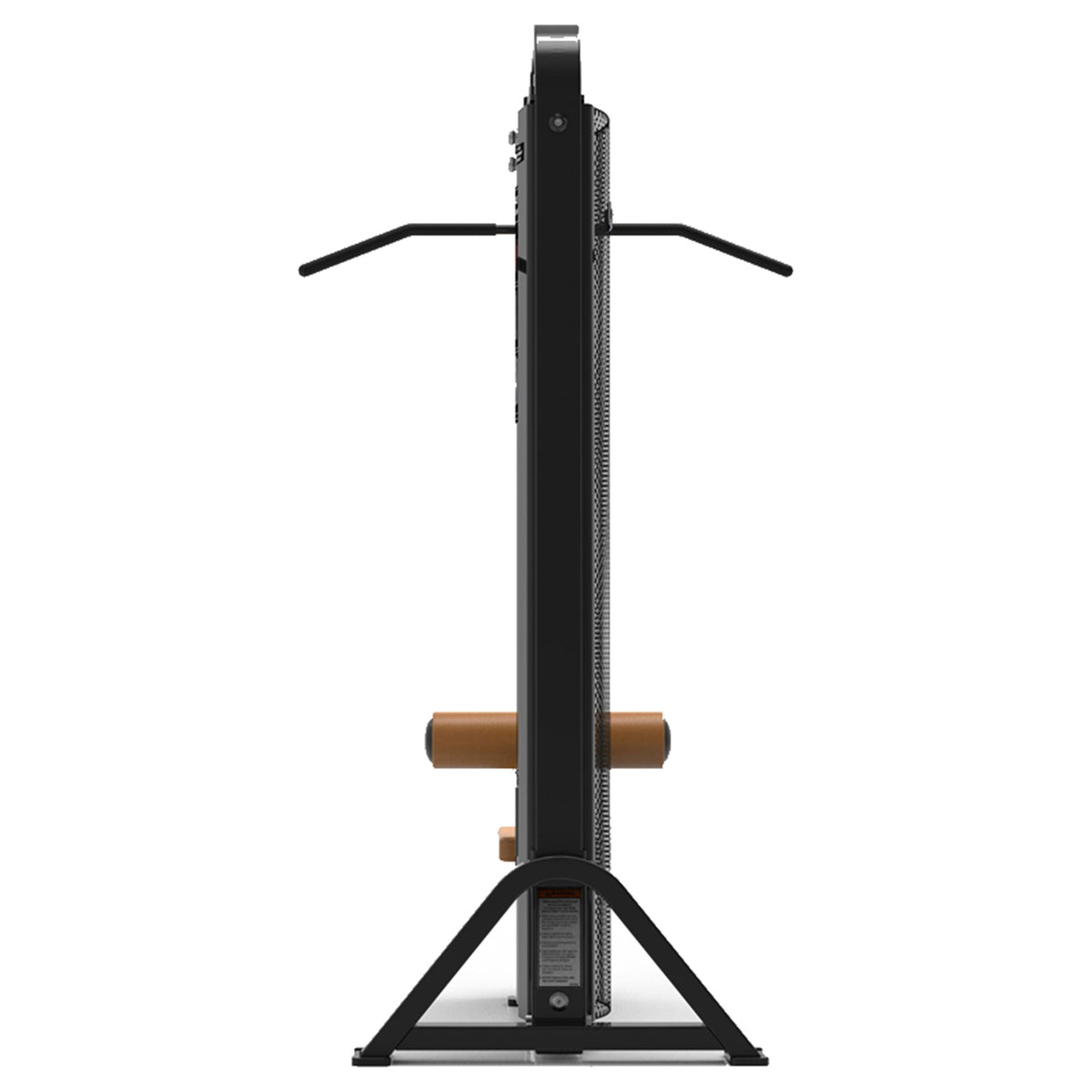 DHZ S-FORCE SM5012 Lat Pulldown – Gewichtsblock Latzugmaschine – braune Polster, Produktansicht 03
