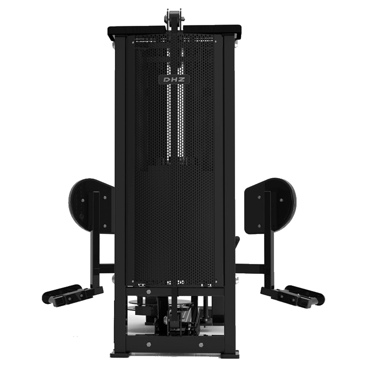 DHZ S-FORCE SM5022 Abductor – Gewichtsblock Abduktorenmaschine – schwarze Polster, Produktansicht 03