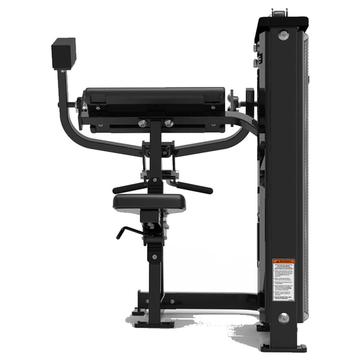 DHZ S-FORCE SM5030 Camber Curl – Gewichtsblock Bizepsmaschine – schwarze Polster, Produktansicht 03