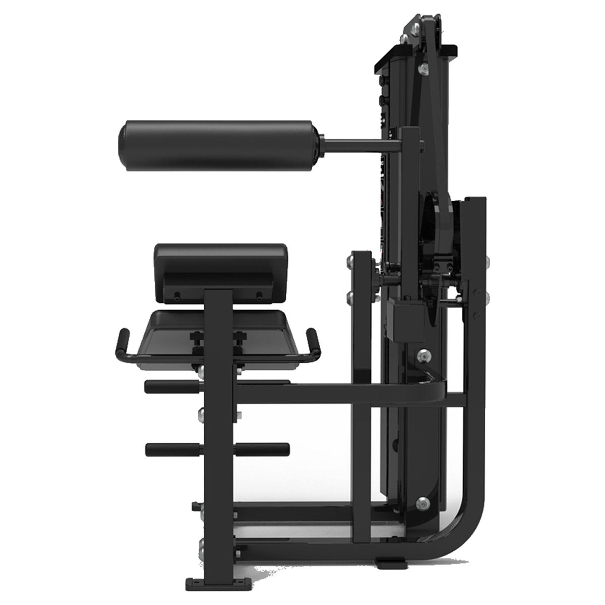 DHZ S-FORCE SM5031 Back Extension – Gewichtsblock Rückenstrecker – schwarze Polster, Produktansicht 03