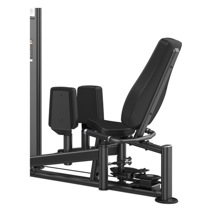 DHZ U2021 Adductor Abductor Detailansicht von Sitz, Griffen und Mechanik