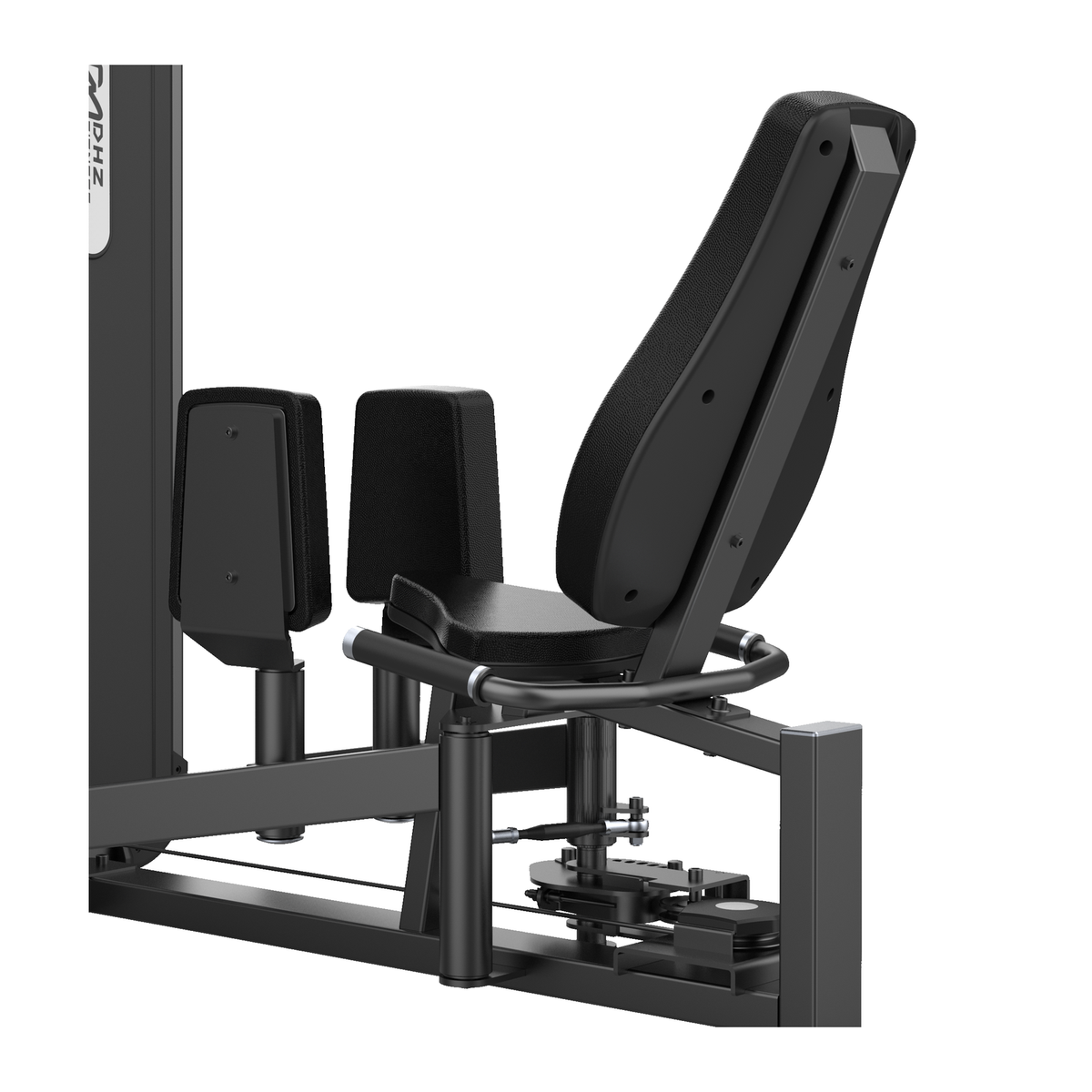 DHZ U3021A Abductor & Adductor – Polster, Handlauf und Wechselmechanik im Detail