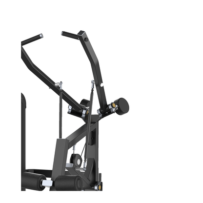 DHZ U3035A Pulldown – divergierende Zugarme, Griffe, Gasfedern und Gegengewichte im Detail