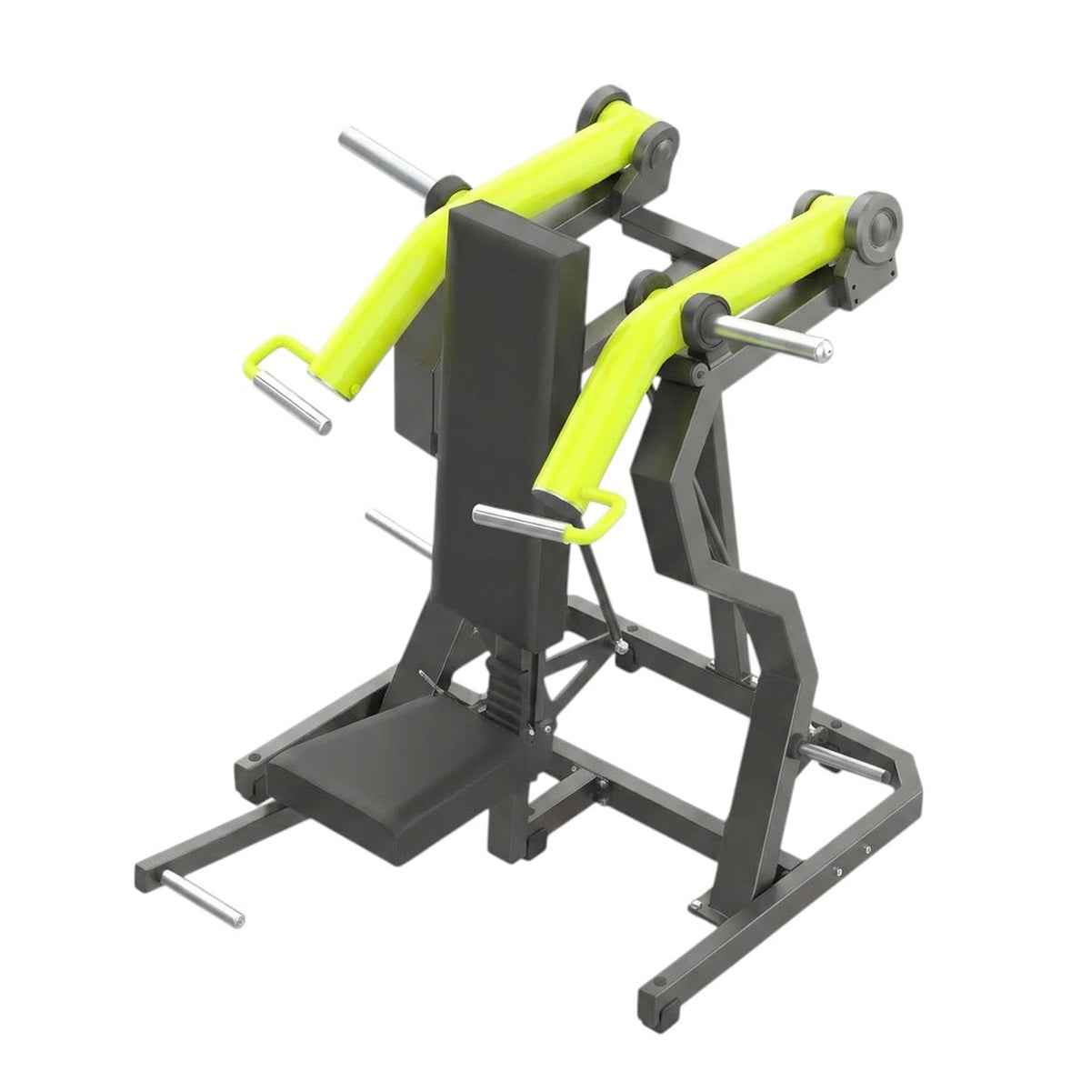 DHZ Y900 Y935L Schulterpresse (Shoulder Press) mit Einstiegshilfe in Grün-Schwarz – Ansicht von oben