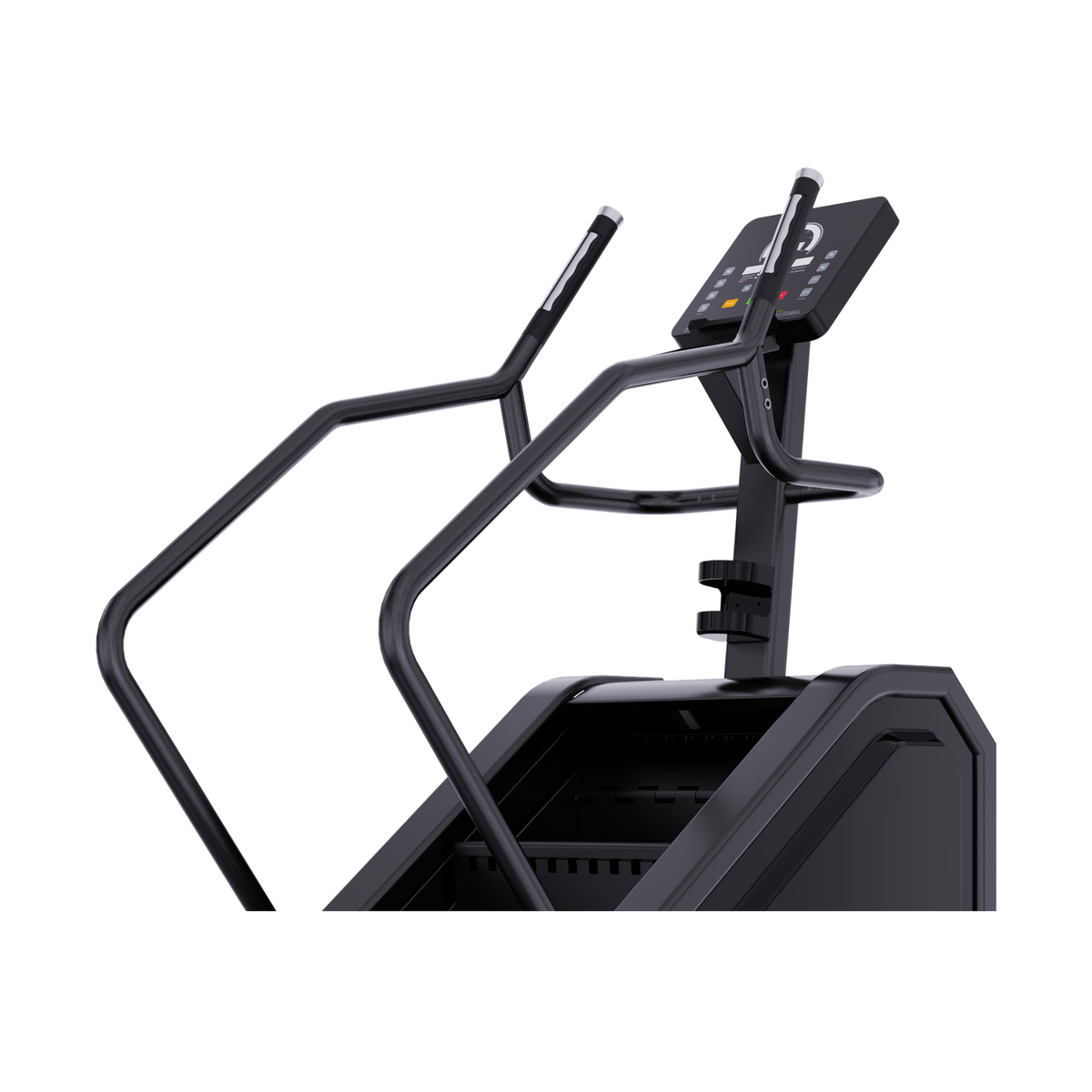 DHZ A4004 Compact Stairclimber – Konsole und Griffe im Detail