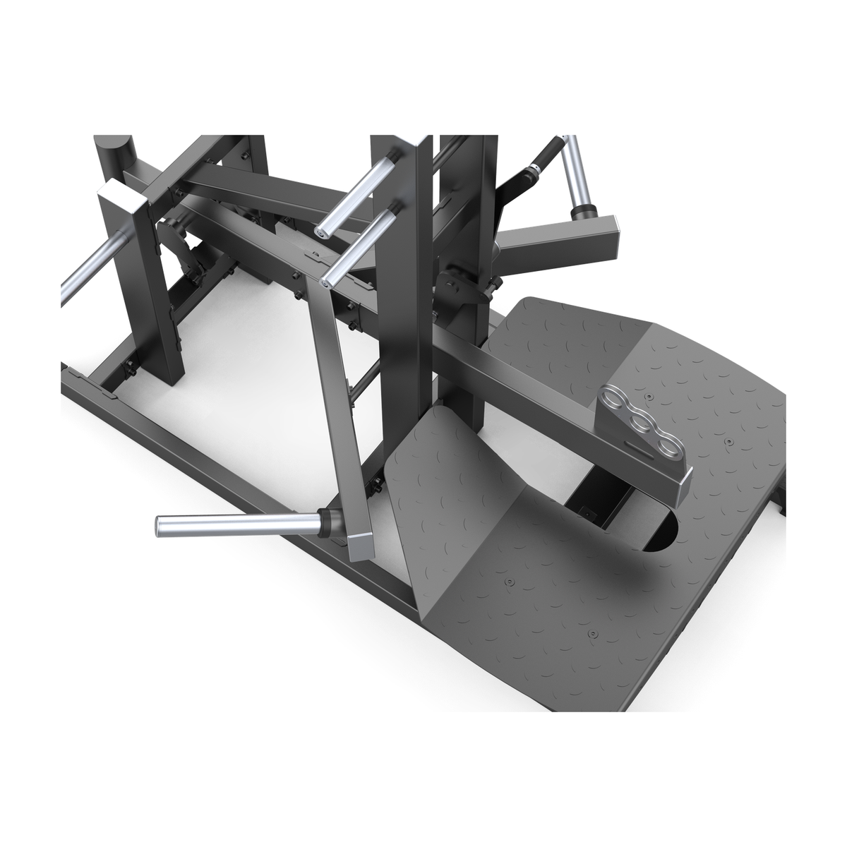 DHZ D601 Belt Squat – Plattform und Hebelmechanik im Detail