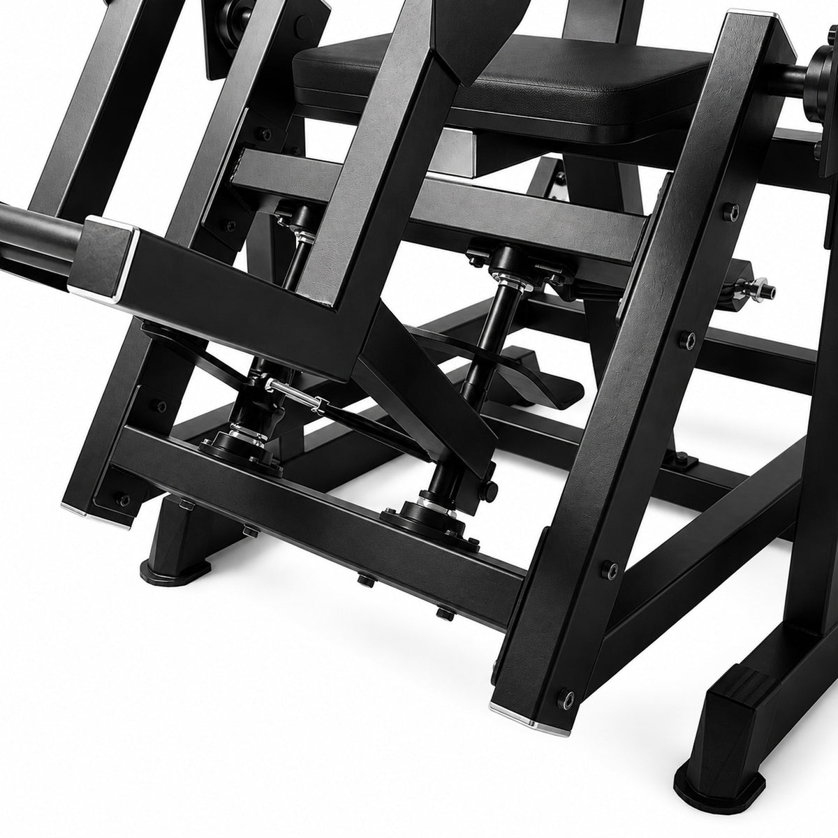 DHZ A604 Multi Abductor – Detail der ergonomischen Geräteverstellung für individuelle Trainingspositionen – Fitnessstudio, Krafttraining und kommerzieller Studioeinsatz