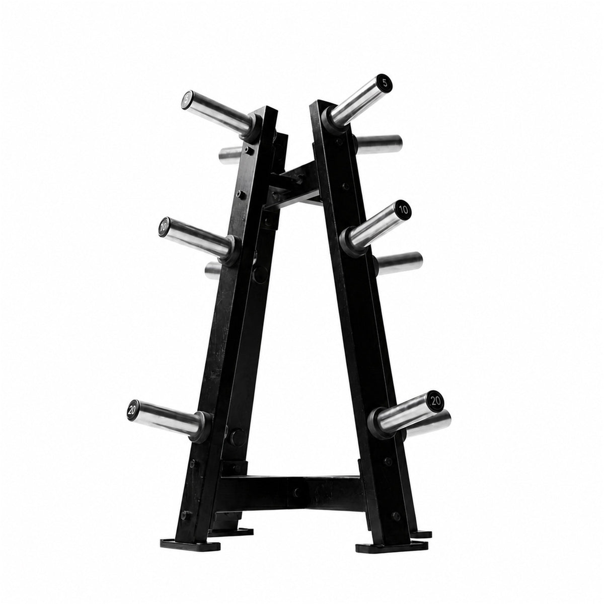 DHZ A625 Vertical Plate Tree – Seitenansicht des professionellen Kraftgeräts – Fitnessstudio, Krafttraining und kommerzieller Studioeinsatz