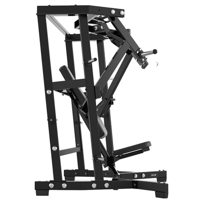 DHZ P-FORCE PM2014 Iso-Lateral Wide Chest Press – Plate Loaded Iso-Laterale Wide-Chest-Brustpresse – schwarze Polster, Produktansicht 04