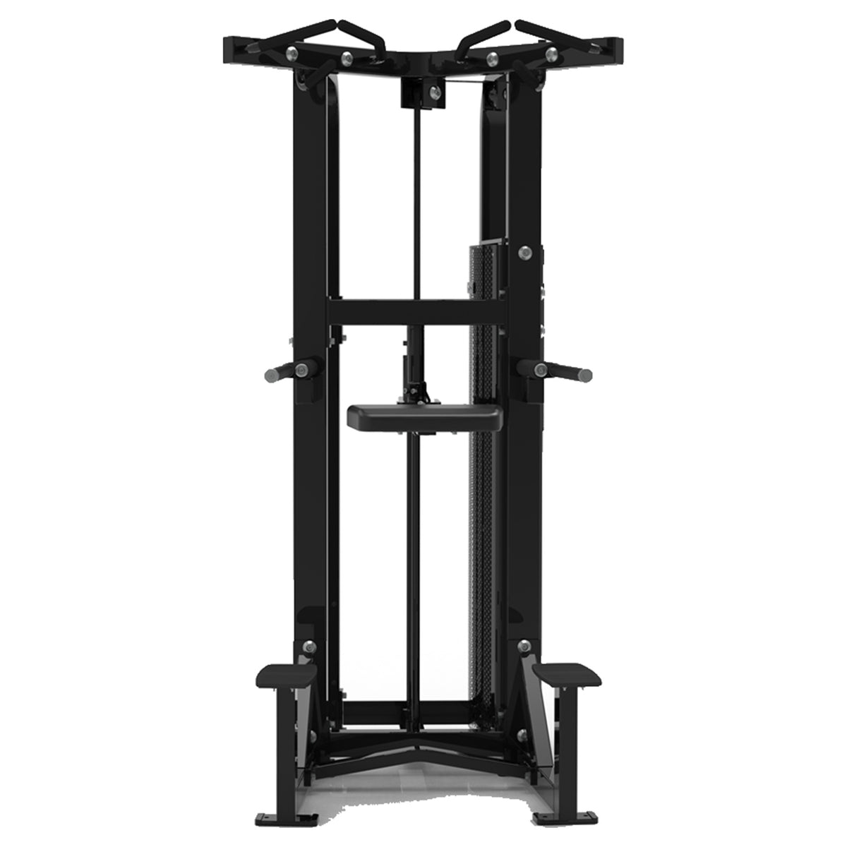 DHZ S-FORCE SM5009 Dual Dip & Chin Assist – Gewichtsblock Dual Dip- und Klimmzughilfe – schwarze Polster, Produktansicht 04