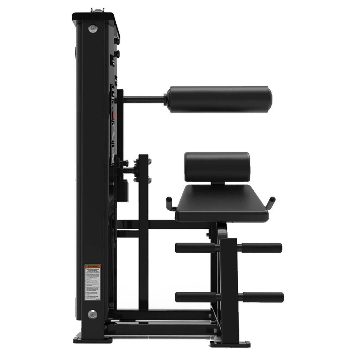 DHZ S-FORCE SM5031 Back Extension – Gewichtsblock Rückenstrecker – schwarze Polster, Produktansicht 04