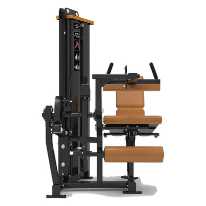 DHZ S-FORCE SM5086 Dual Leg Extension & Prone Leg Curl – předkopávání a zakopávání vleže pro fitness centra