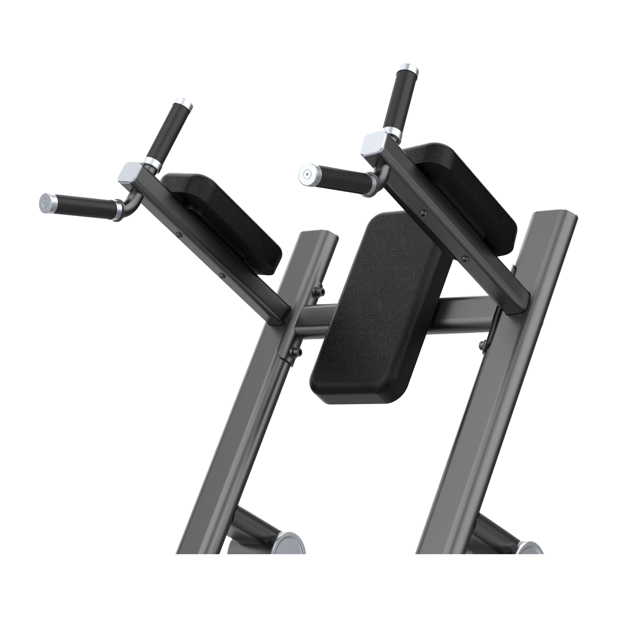 DHZ U2047 Vertical Knees Up Dip Armauflagen und Griffe im Detail