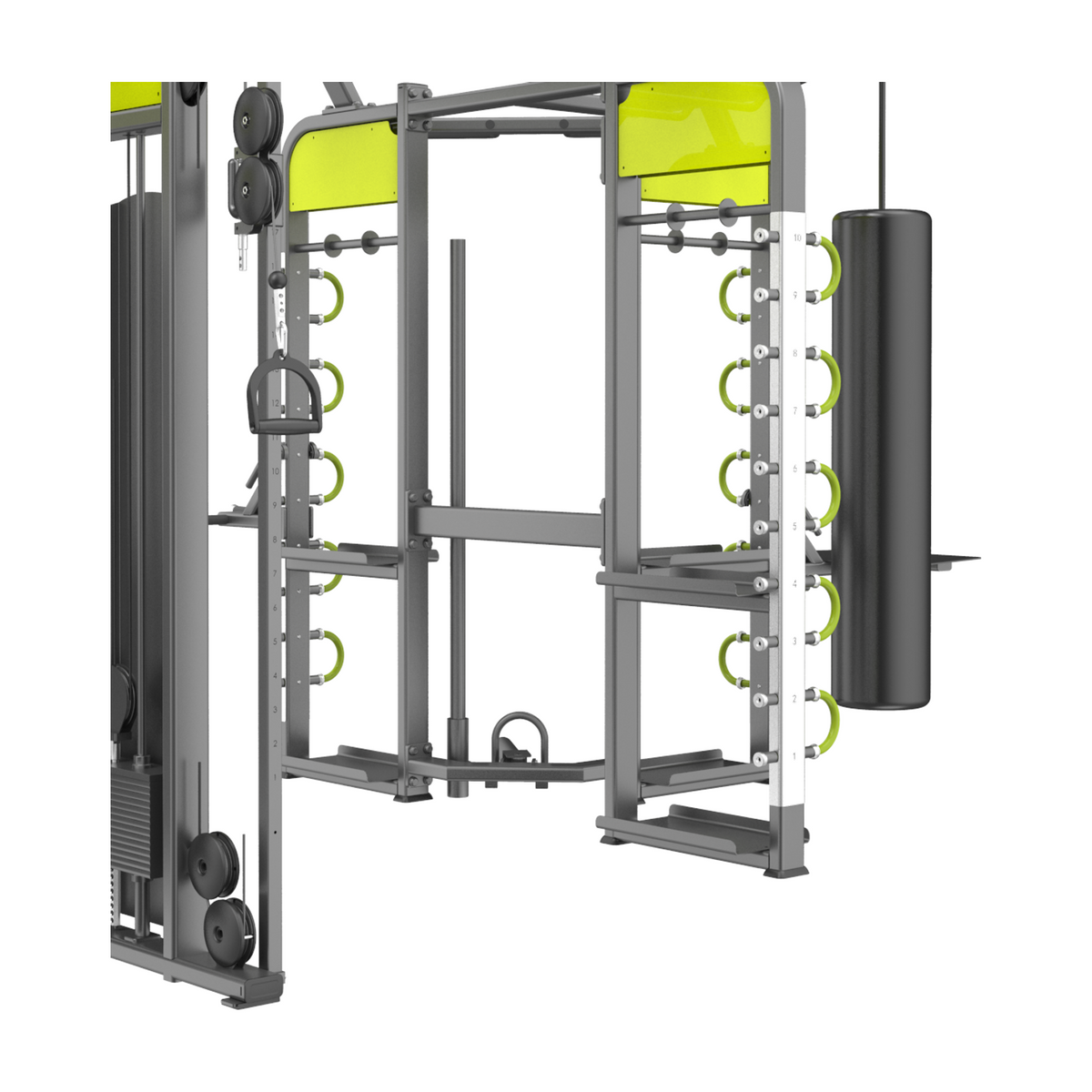 DHZ E360G Functional Training Tower – Rack und Klimmzugstation im Detail