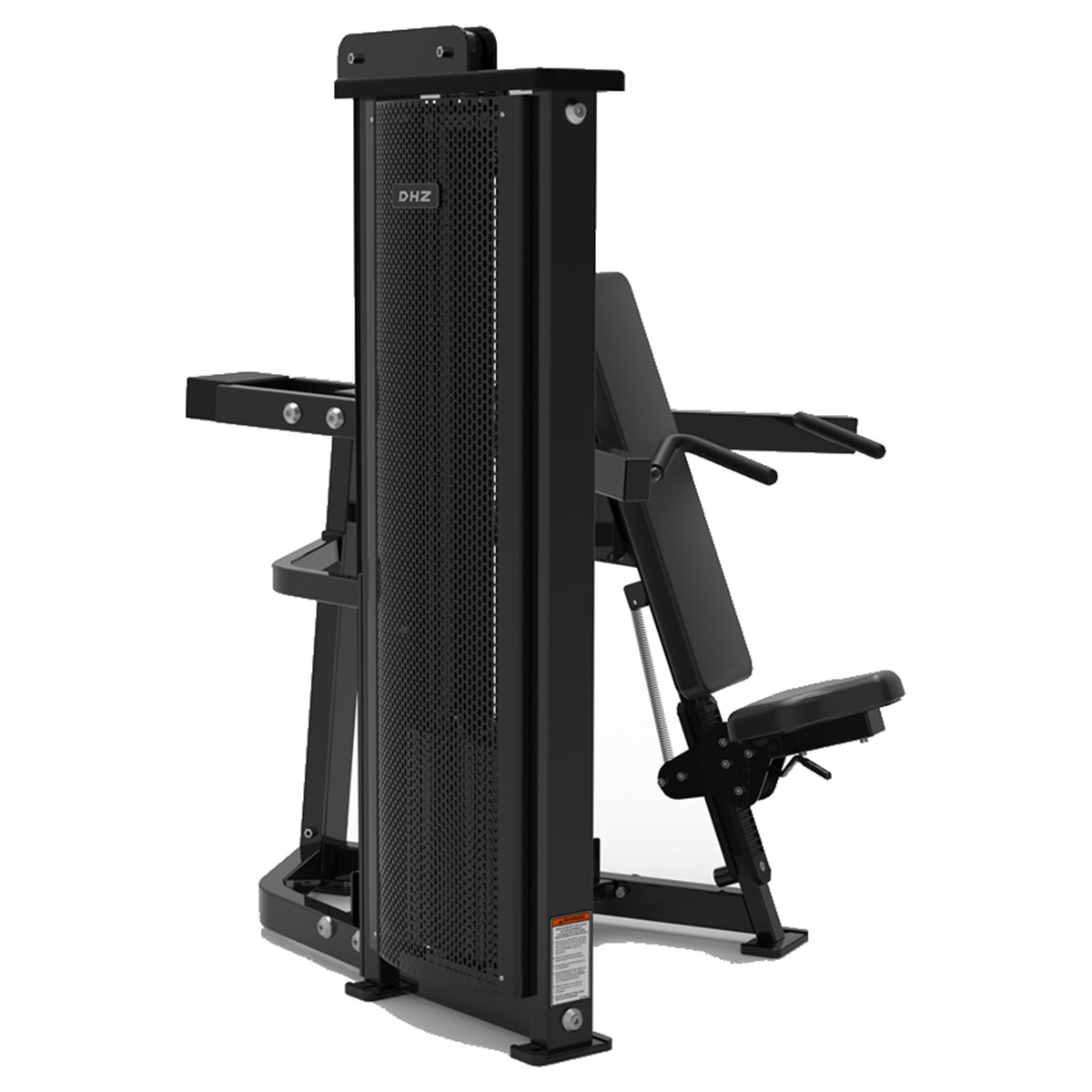 DHZ S-FORCE SM5006 Shoulder Press – Gewichtsblock Schulterpresse – schwarze Polster, Produktansicht 05