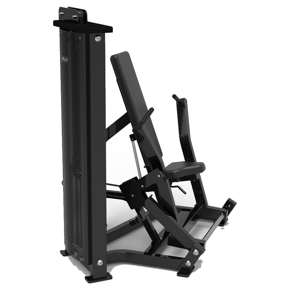 DHZ S-FORCE SM5008 Vertical Chest Press – Gewichtsblock Vertikale Brustpresse – schwarze Polster, Produktansicht 05