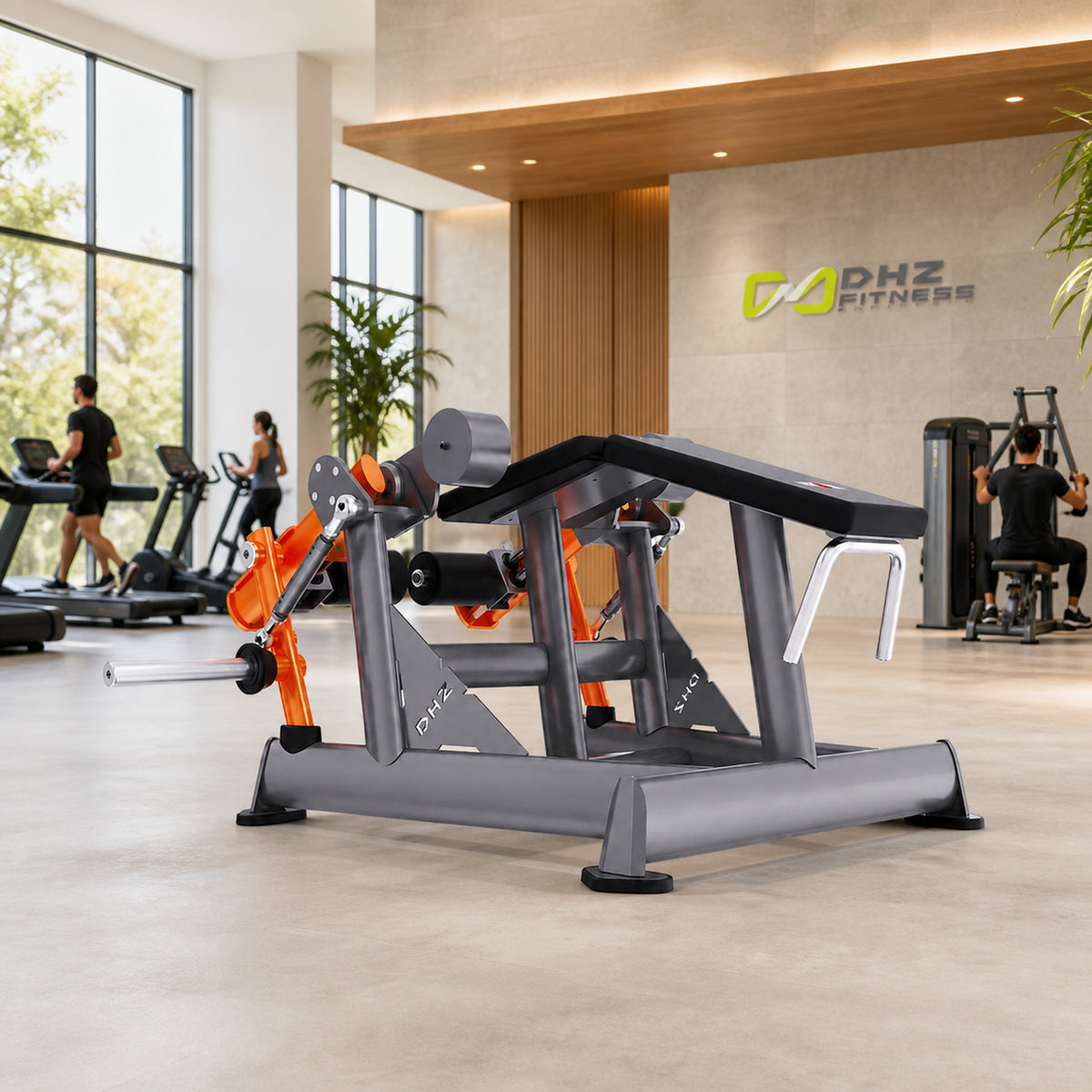 DHZ TITAN Extreme T907 Alternate Leg Curl – Beinbeuger für isoliertes Hamstring-Training – alternate leg curl hamstrings premium ambiente hell