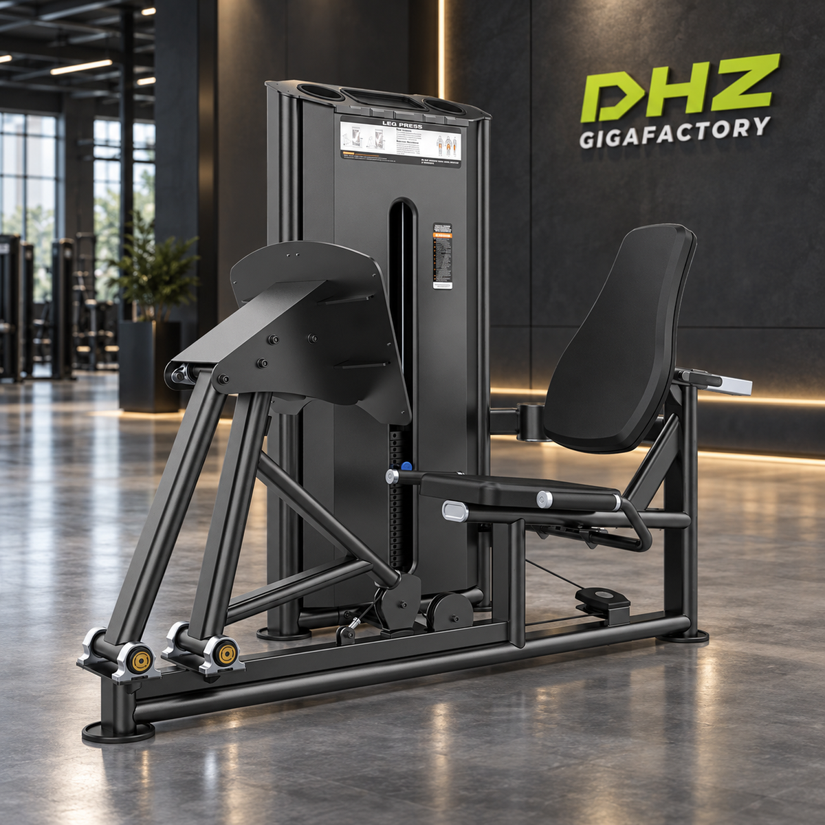 DHZ U2003 Leg Press im DHZ-Gigafactory-Studio