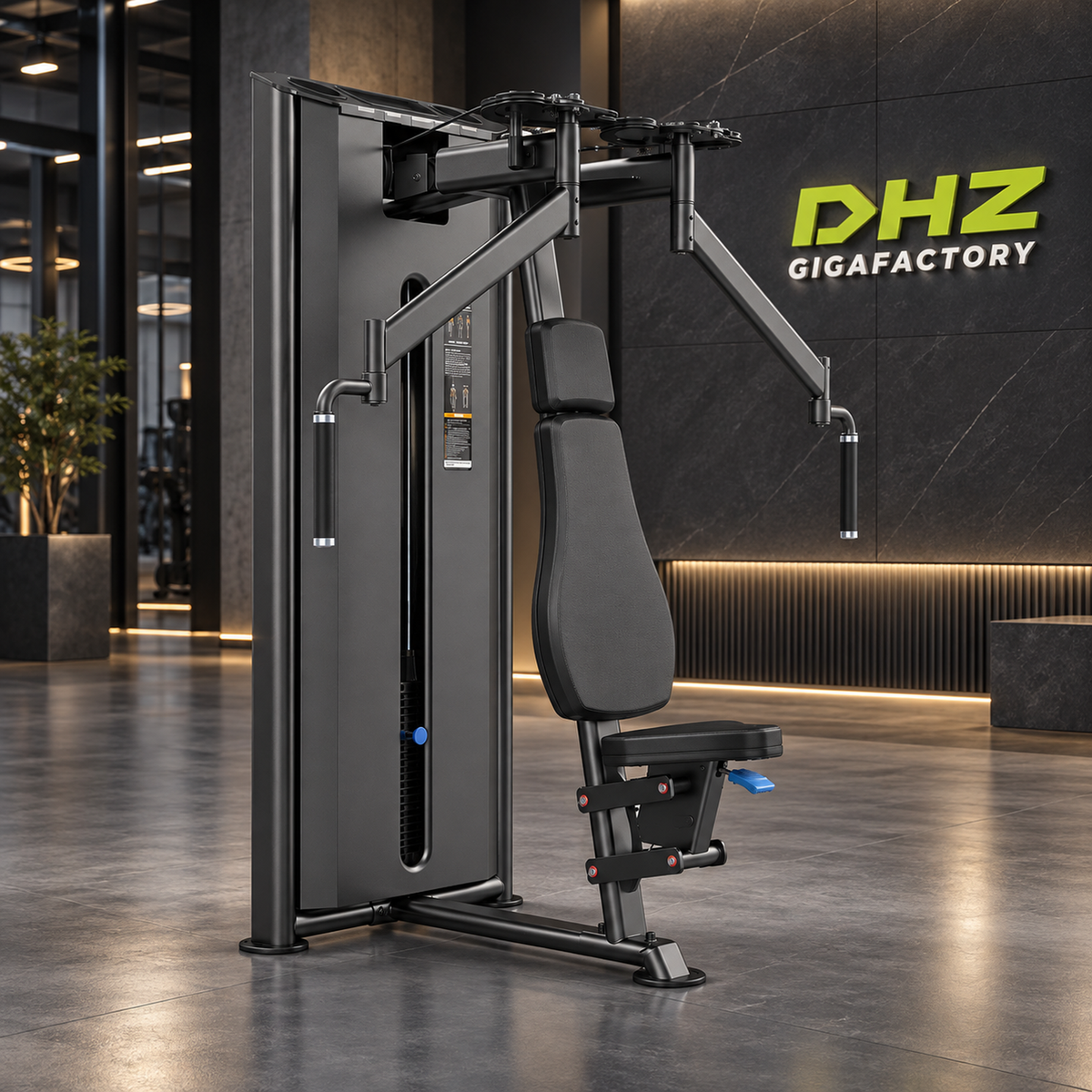 DHZ U2004 Pectoral Machine im DHZ-Gigafactory-Studio