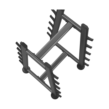 DHZ U2055 Barbell Rack Querstreben und Standrahmen im Detail