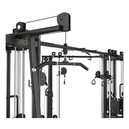 DHZ U2066PB 9 Station Cable Tower – Kabelzug, Rolle und Griff im Detail