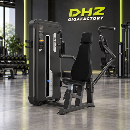 DHZ U3004A Pectoral Machine im DHZ Gigafactory Fitnessstudio