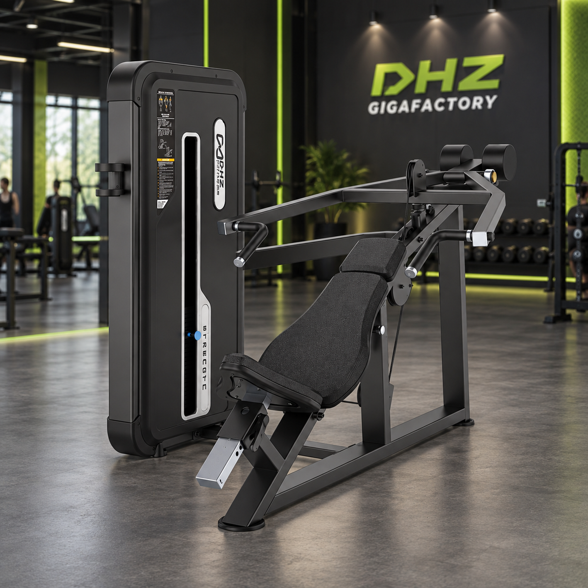 DHZ U3013A Incline Press im DHZ Gigafactory Fitnessstudio