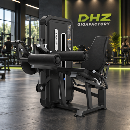 DHZ U3023A Seated Leg Curl im DHZ Gigafactory Fitnessstudio